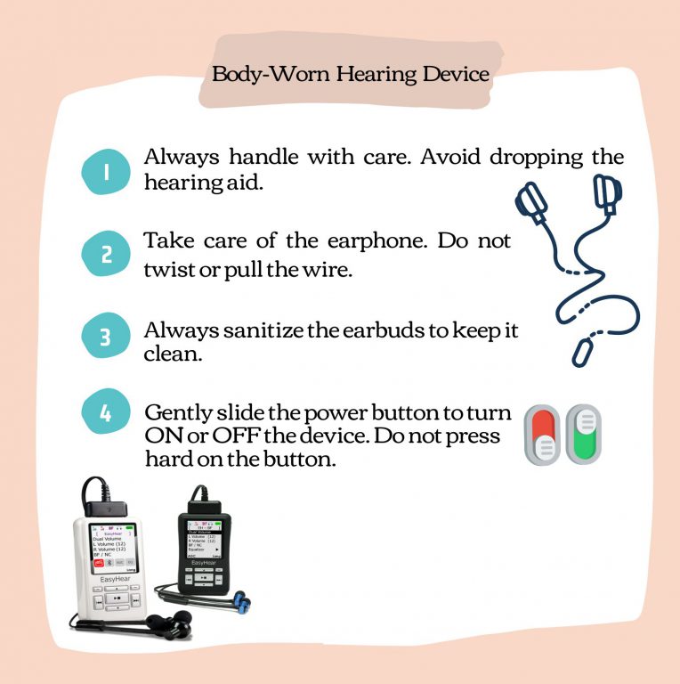 Hearing Aid Care - Body-Worn V1.0